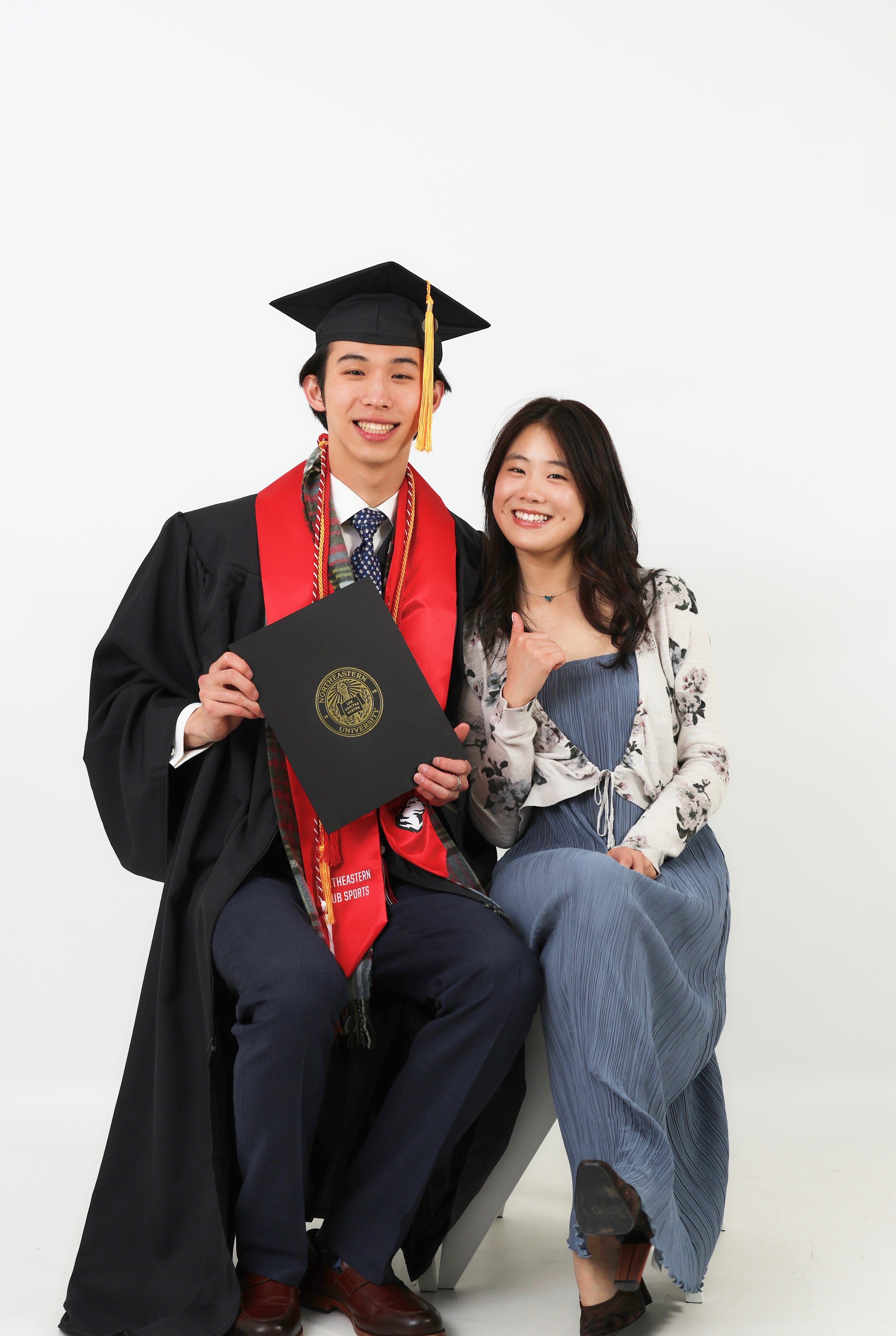Graduation photos taken at Muse Studios in Boston and Atlanta