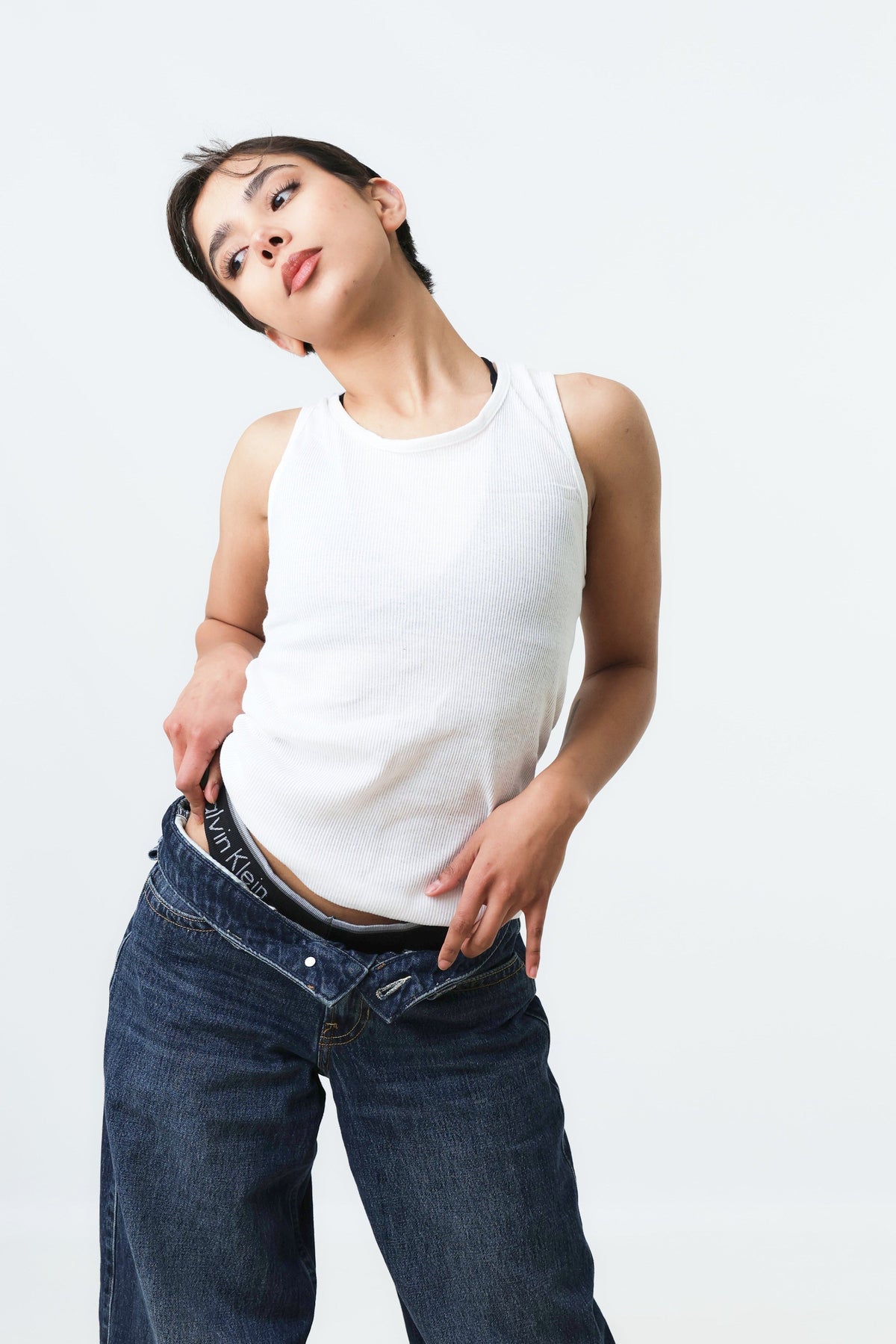 Stylish modeling photos of model at Muse Studios, Boston's first self-capture photo studio