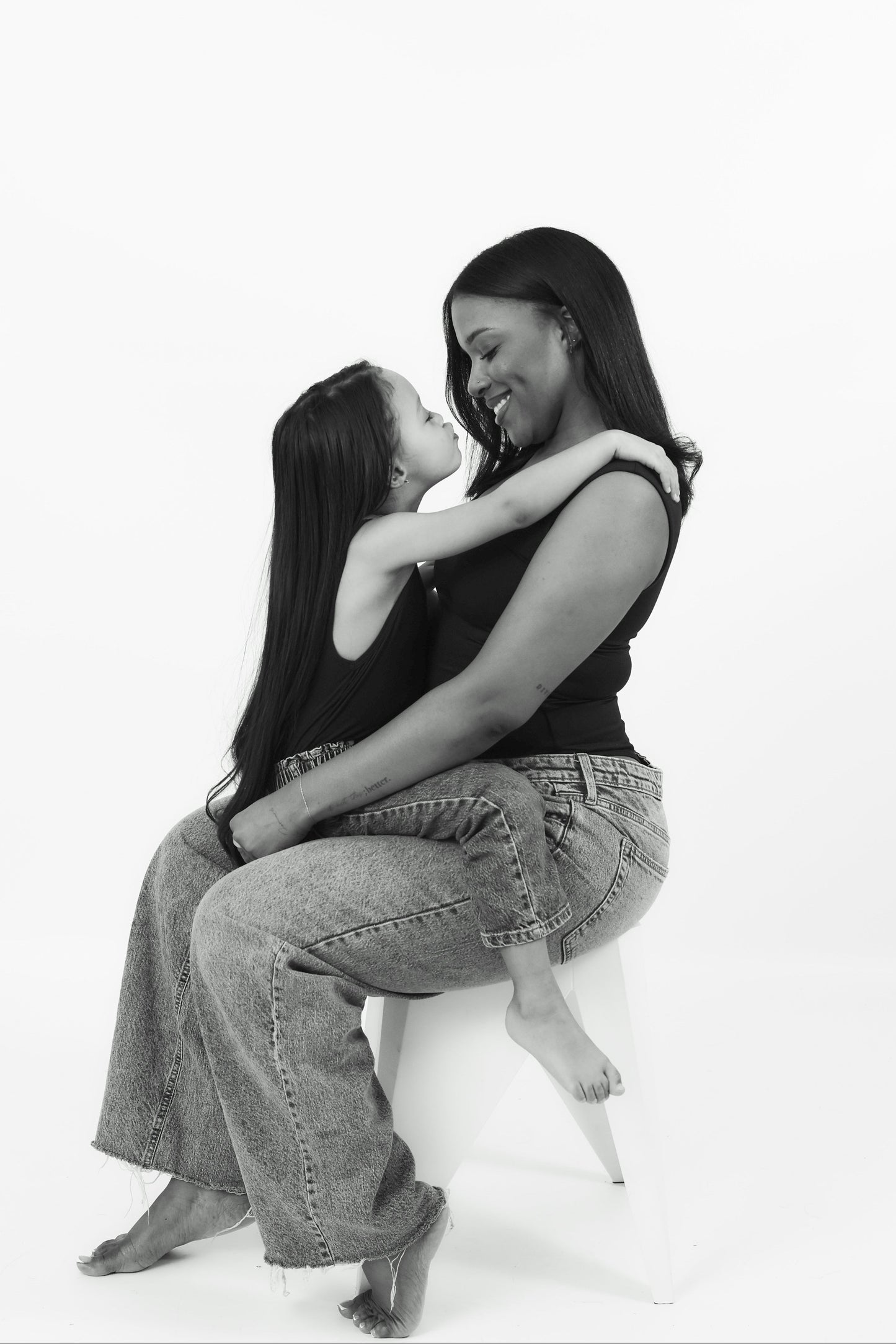 Mother and daughter photography at Muse Studios, Boston and Atlanta's first self-capture photography studio